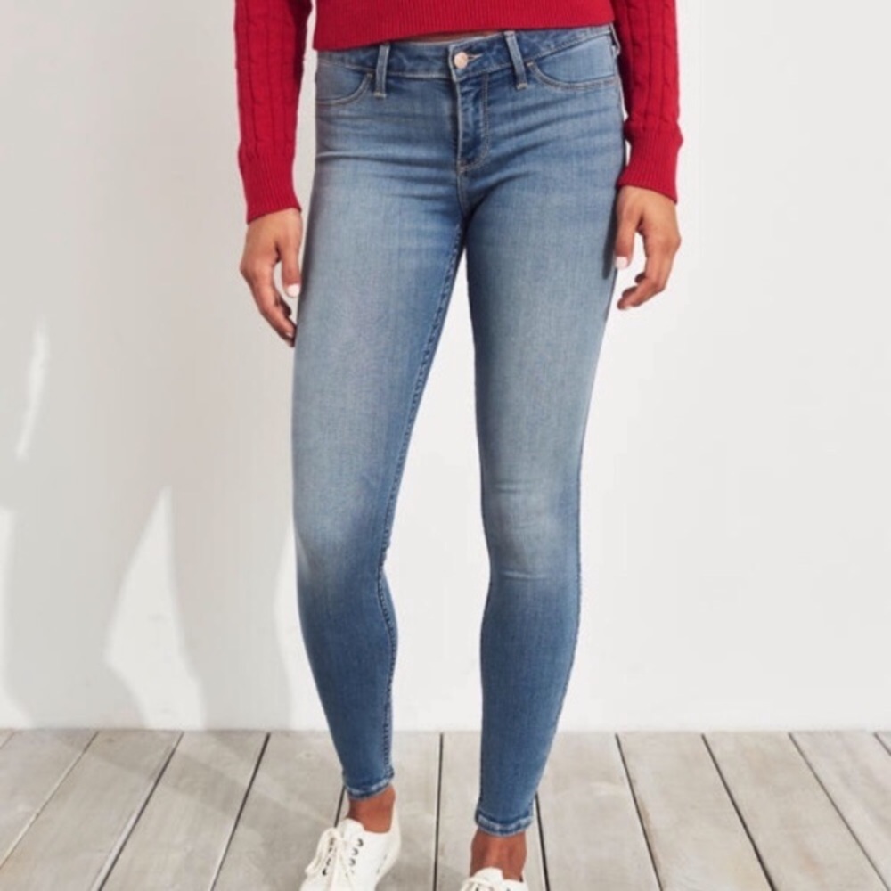 HOLLISTER SO CAL STRETCH LAGUNA SKINNY JEANS Sz 27